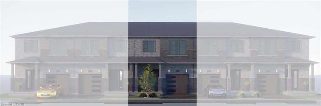 Property Rendering. Illustrating exterior design elements and architectural features of the property