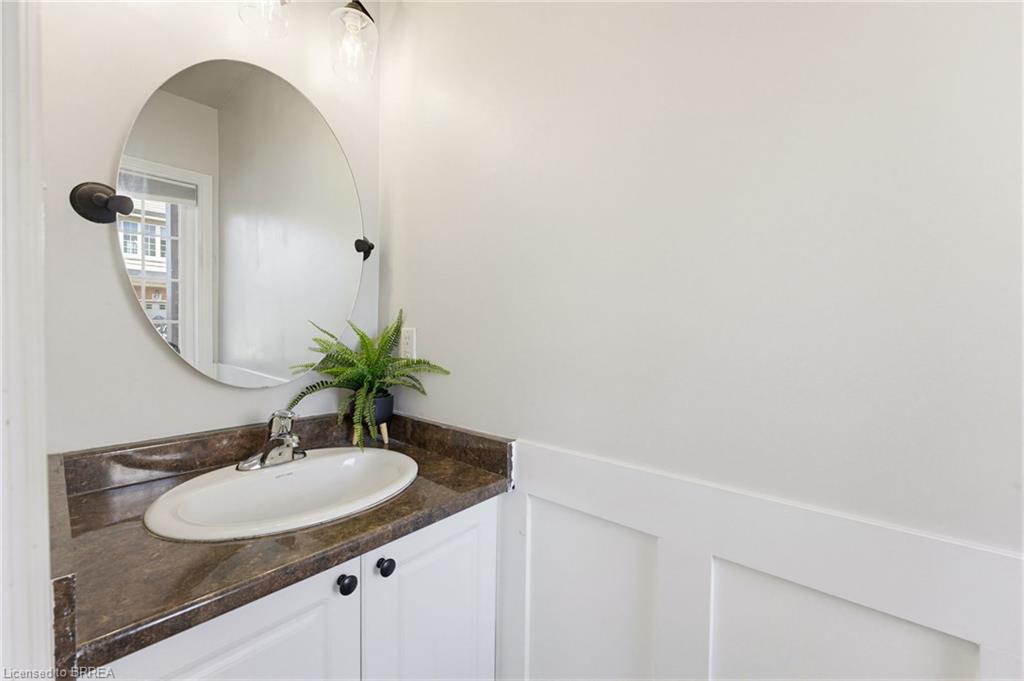 Main floor powder room.