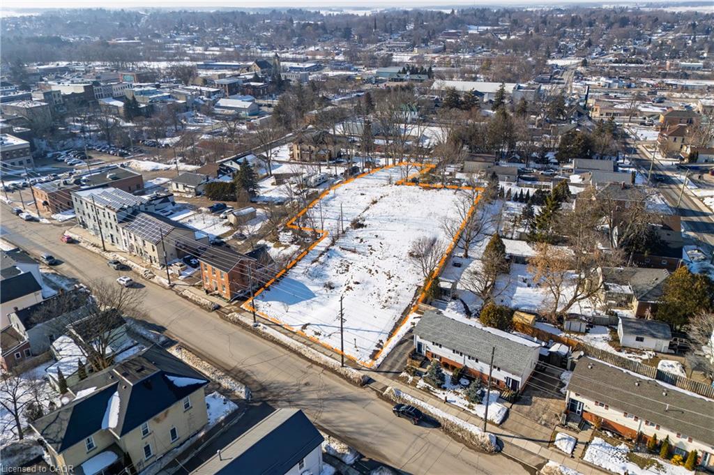 Expansive cleared lot with defined boundaries