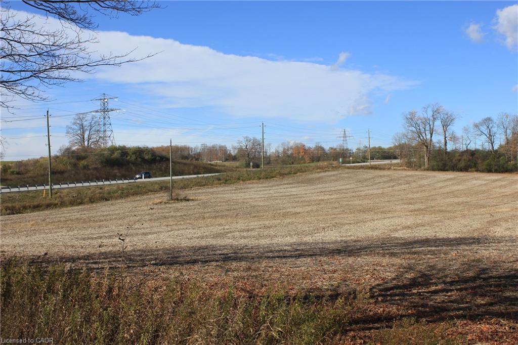 View of yard featuring a view of countryside
