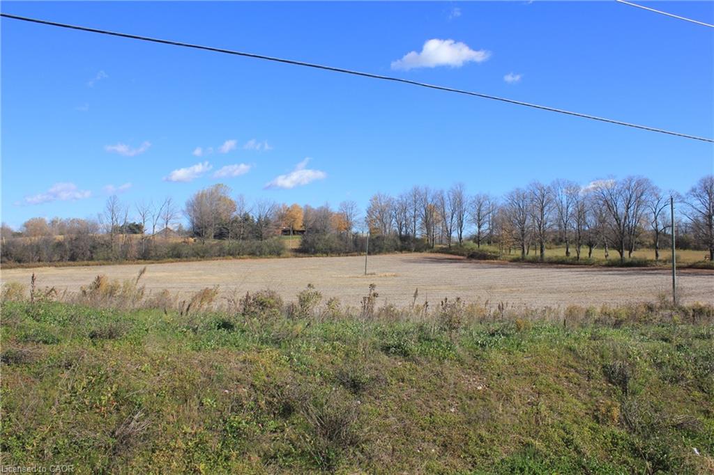 View of yard featuring a view of countryside