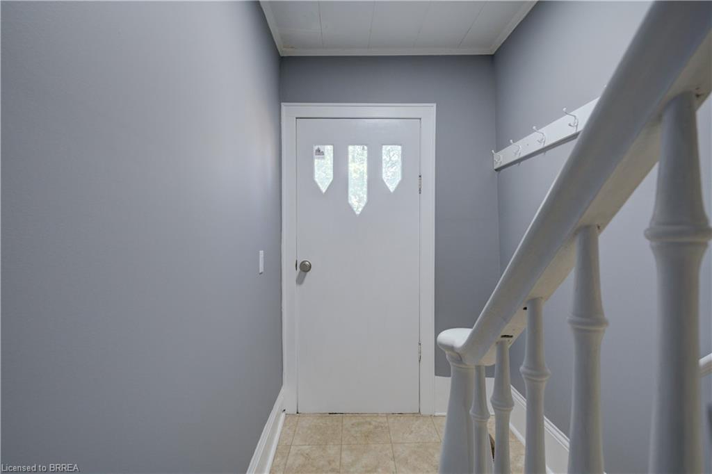 Main entrance to larger living space