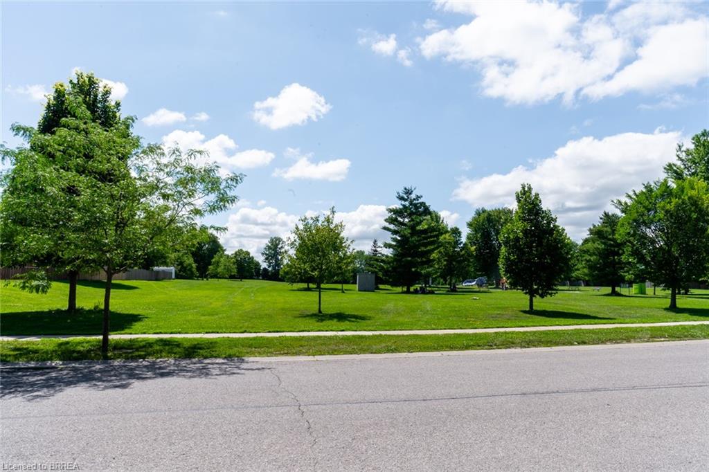 Across from Splash Pad Bridal Park for kids to have fun!