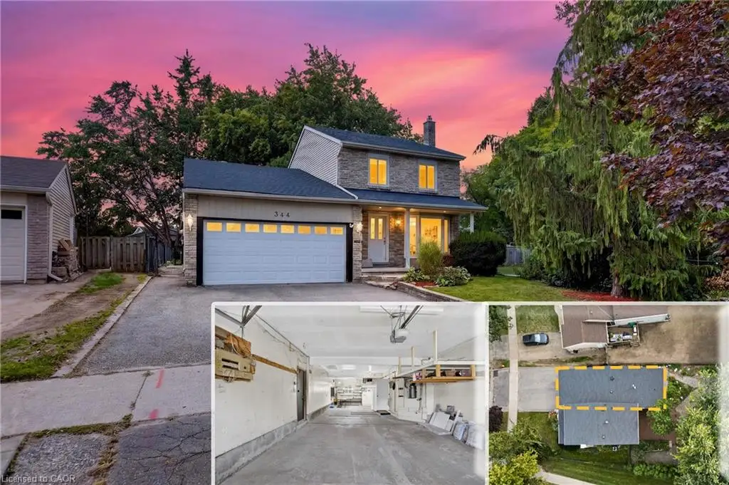 Front of Home and Garage