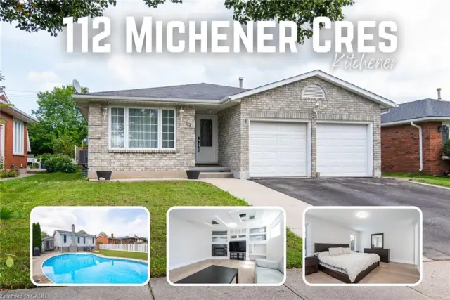 112 Michener Crescent, Kitchener ON N2A 3T8