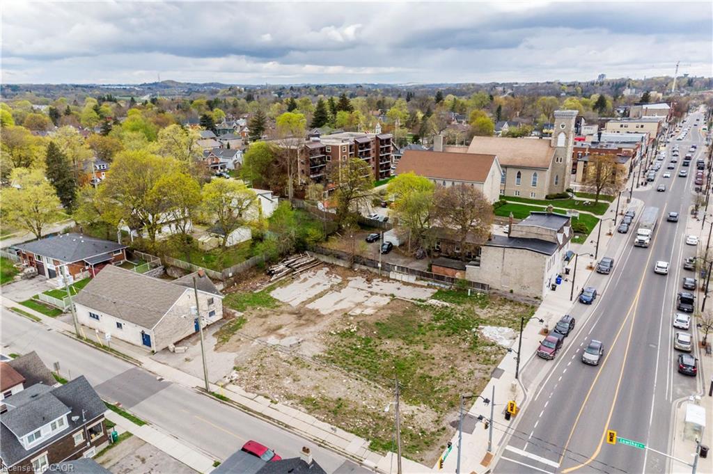 Expansive cleared lot offering significant street frontage