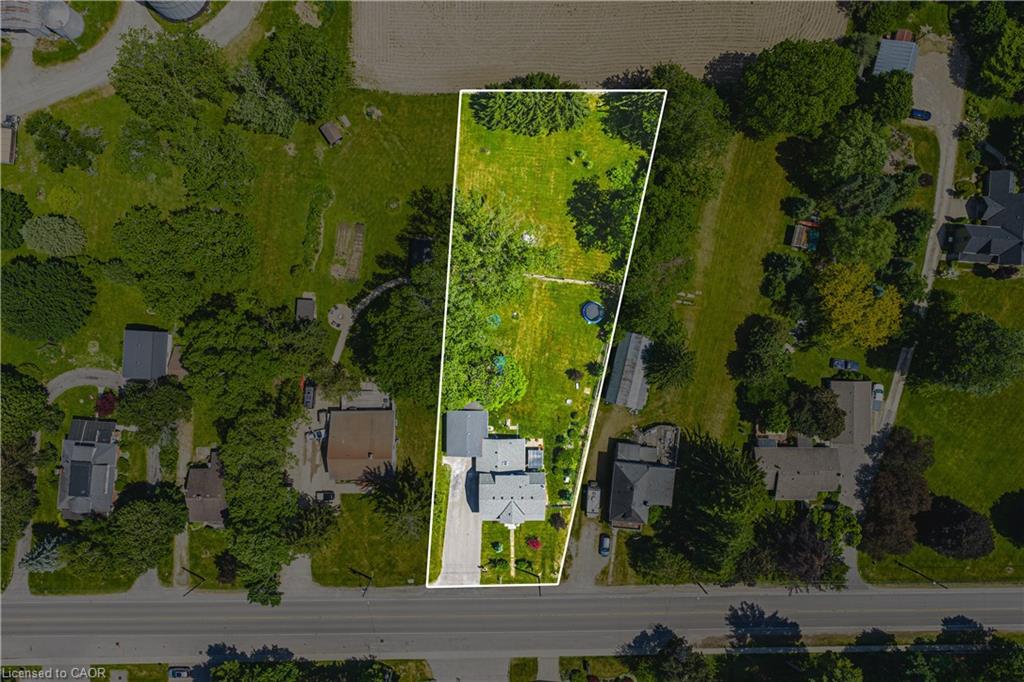 More than 8/10ths of an Acre, with no rear neighbours