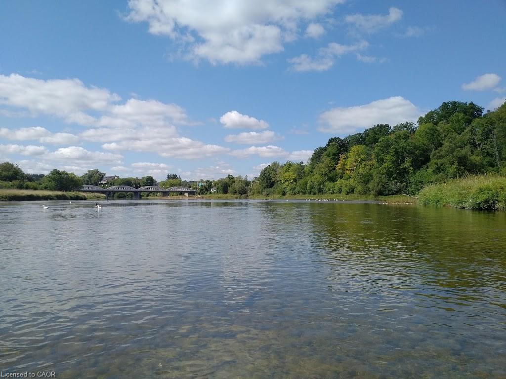 Of the grand river a short distance away