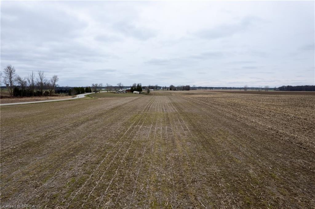 View of yard featuring a view of countryside