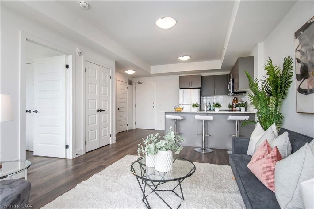Open-concept living space