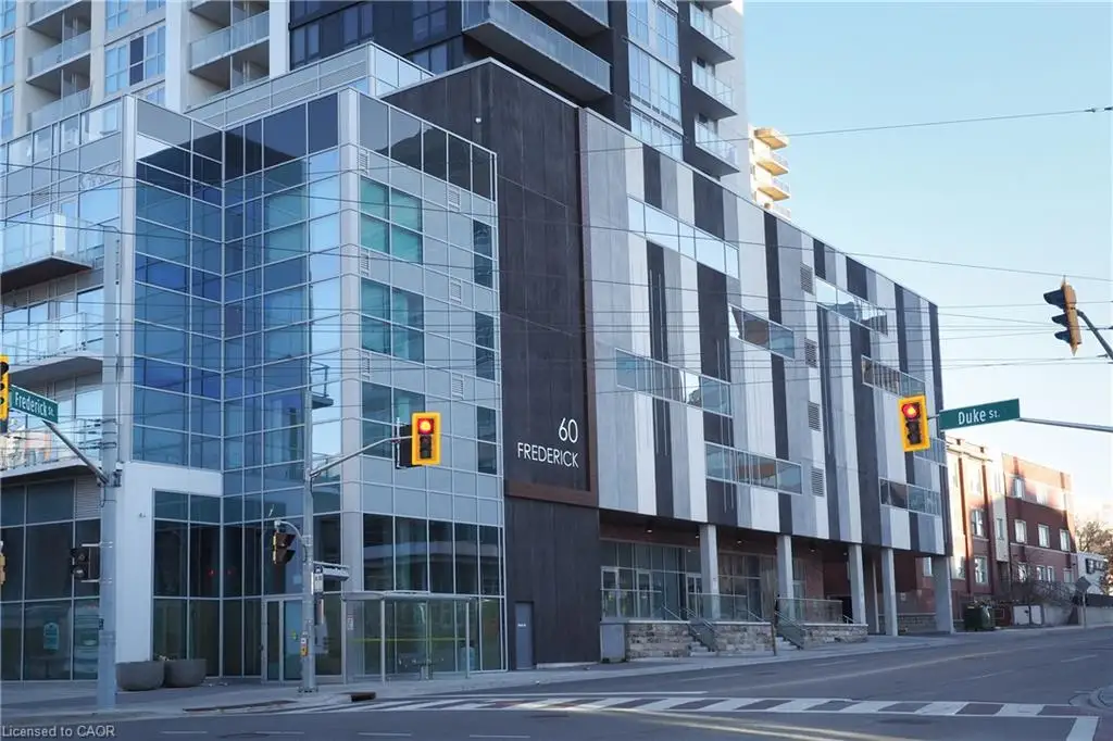 Modern high-rise with glass and panel exterior