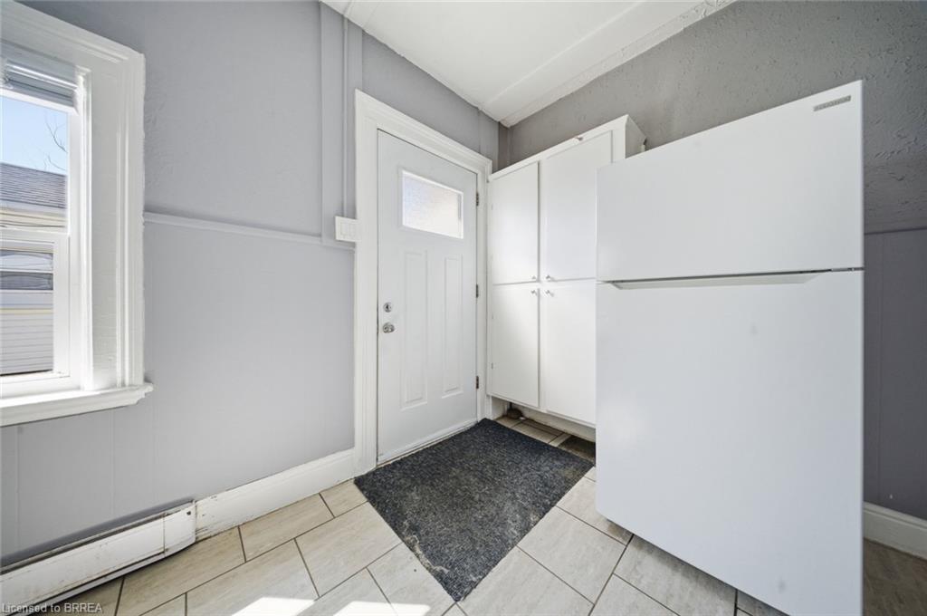 Entry of back unit