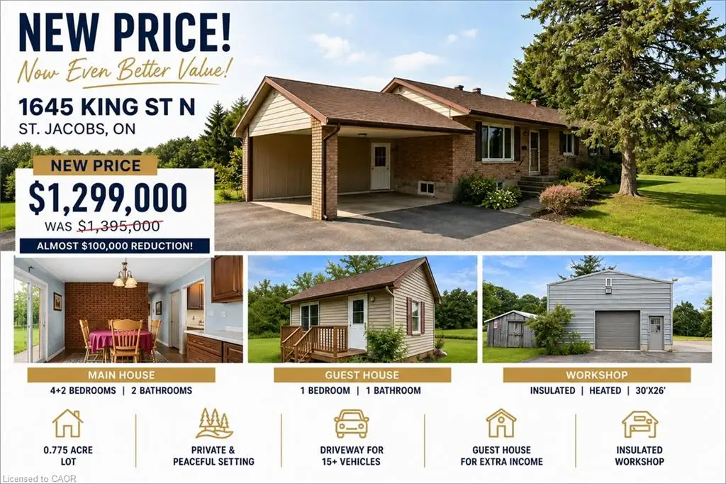 1645 King Street N, St. Jacobs ON N0B 2N0