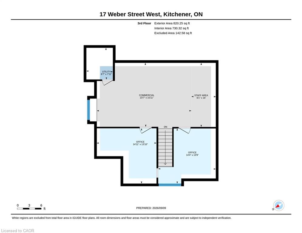 Third Floor plan