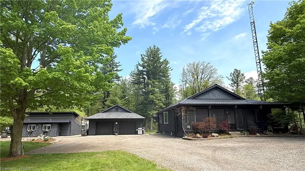 Primary home w/garage and guest house