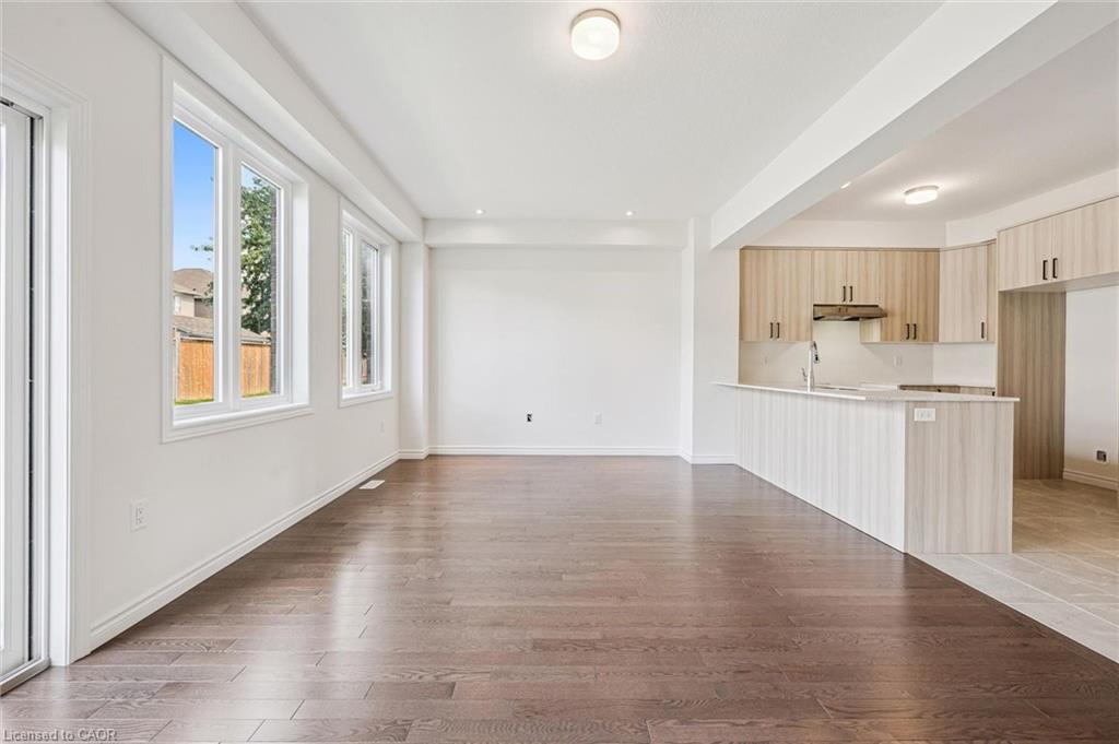 Oak Hardwood is standard